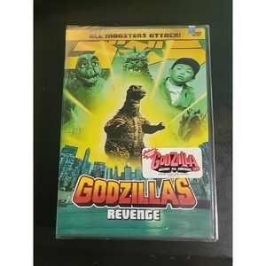 Godzillas Revenge - DVD All Monsters Attack  New Sealed w/ Game Preview Sticker!
